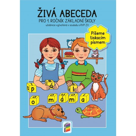 0151 Živá abeceda - Píšeme tiskacím písmem - novinka