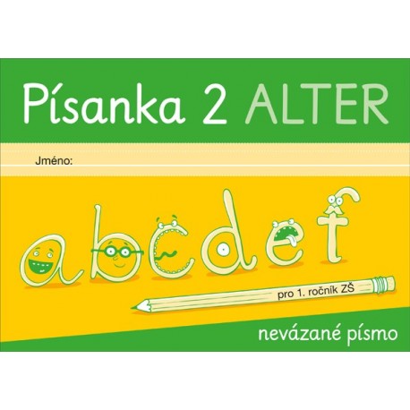 92137 Alter - PÍSANKA 2 pro 1. ročník - nevázané písmo