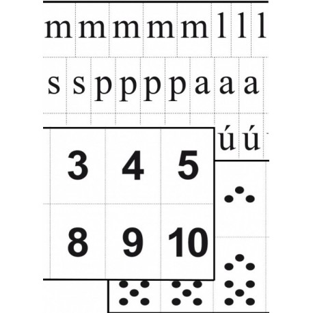 0160 Sada Skládací abeceda + Značky a číslice