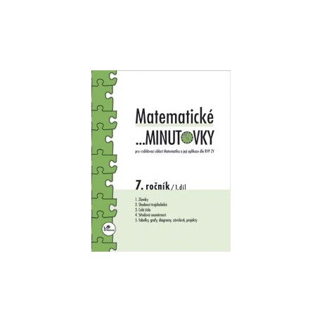 177025 Prodos - Matematické ...minutovky 7. ročník – 1. díl