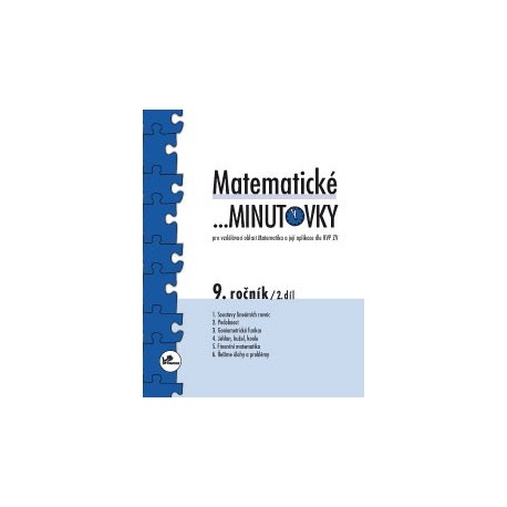 179026 Prodos - Matematické ...minutovky 9. ročník – 2. díl