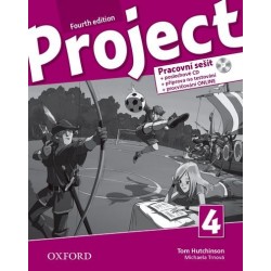 14725 - Oxford - Project Fourth Edition 4 Pracovní sešit s poslechovým CD a Project Online Practice