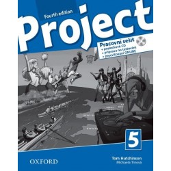 14726 - Oxford - Project Fourth Edition 5 Pracovní sešit s poslechovým CD a Project Online Practice