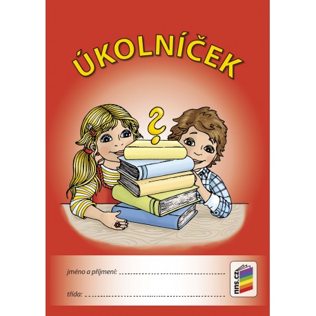 01901 S-01 Úkolníček - barva červená