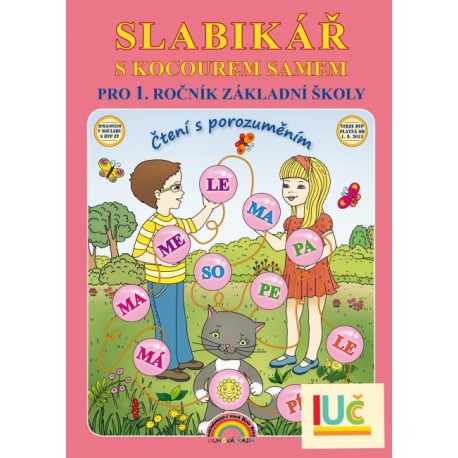 111-97 Slabikář s kocourem Samem - tvrdá vazba