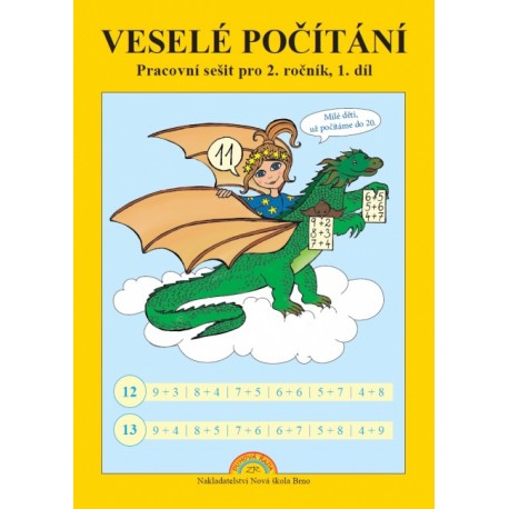 0207 Veselé počítání 2/1. díl prac. sešit (Duhová řada)