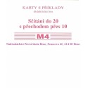 2-15 Sada kartiček M4 (sčítání do 20)