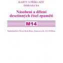 3-21 Sada kartiček M14 (Násobení a dělení desetinných čísel zpaměti)