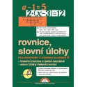 8-12 Algebra 8 - Rovnice a slovní úlohy (pracovní sešit)