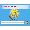 0S16 Písankový sešit s pomocnými linkami 511+ s prodlouženými řádky