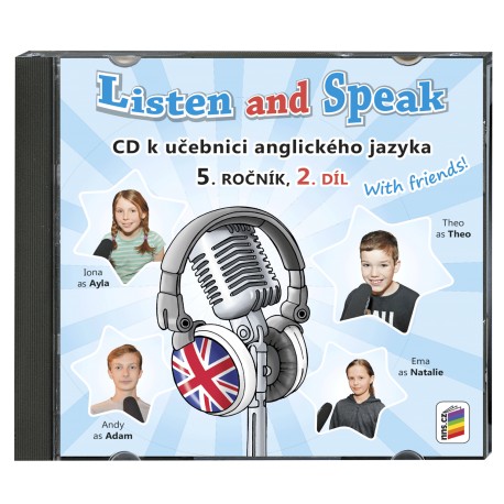 05822 CD Listen and Speak 5, 2. díl, 2CD