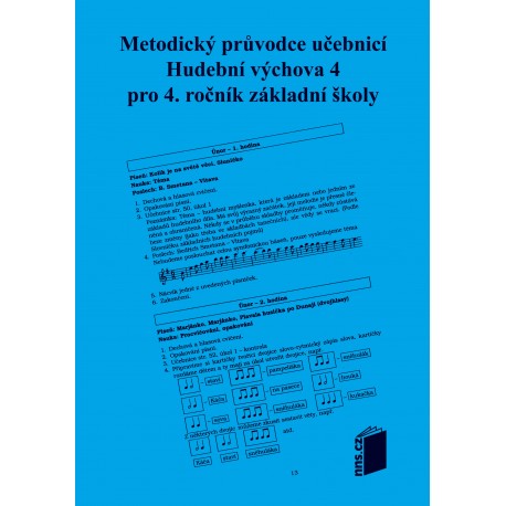 Metodický průvodce k učebnici HV 4.