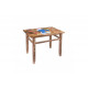 8201 Dětský dřevěný stoleček s židličkami