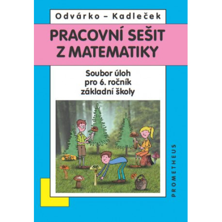 14025 Pracovní sešit z matematiky pro 6. ročník - soubor úloh