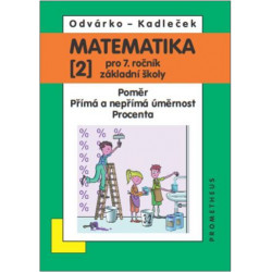 14027 Matematika 7/2. díl - Poměr, přímá a nepřímá úměrnost, procenta