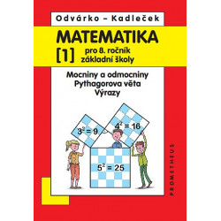 14030 Matematika 8/1. díl - Mocniny a odmocniny, Pythagorova věta, výrazy