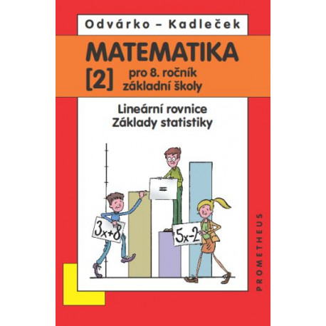 14031 Matematika 8/2. díl - Lineární rovnice, základy statistiky