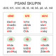 92837 Alter - Nástěnná tabule Psaní skupin di, ti, ni, dě, tě