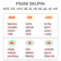 92837 Alter - Nástěnná tabule Psaní skupin di, ti, ni, dě, tě