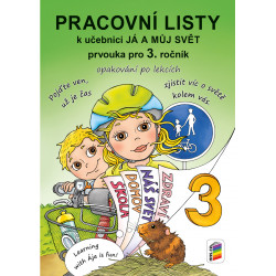 0373 Pracovní listy Já a můj svět 3 - Prvouka