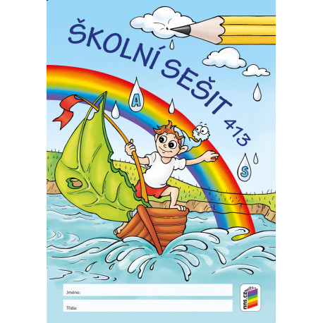 0S43 Školní sešit 413 NOVINKA