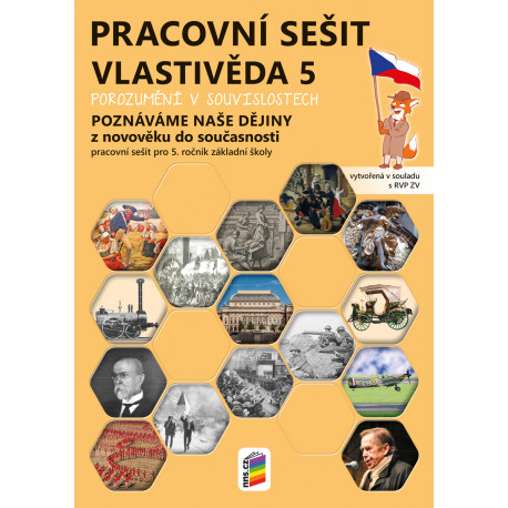 0595 Vlastivěda 5 - Poznáváme naše dějiny - Z novověku do současnosti, barevný pracovní sešit