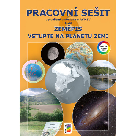 0673 Zeměpis 6, 1. díl - Vstupte na planetu Zemi (barevný pracovní sešit)