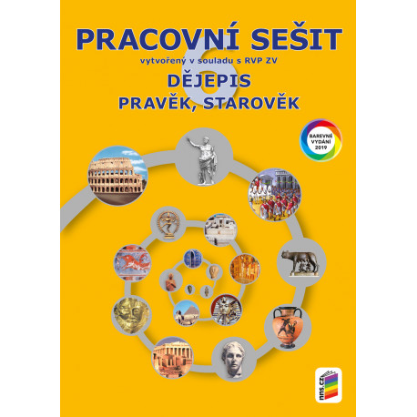 0643 Dějepis 6 - Pravěk, starověk (barevný pracovní sešit)