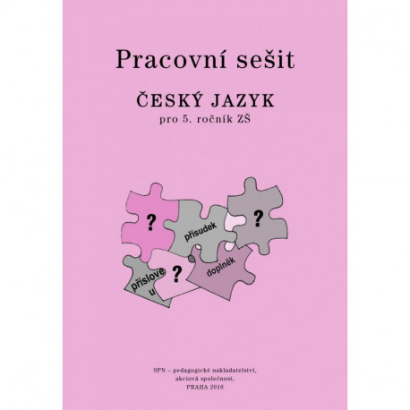 159441 SPN- ČESKÝ JAZYK PRO 5. R. ZŠ NOVÁ ŘADA DLE RVP