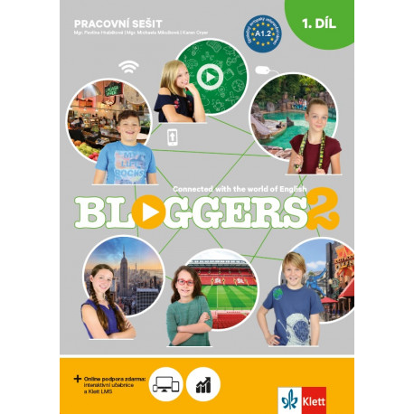 14150 Bloggers 2 (A1.2) – 2dílný pracovní sešit + žákovská licence