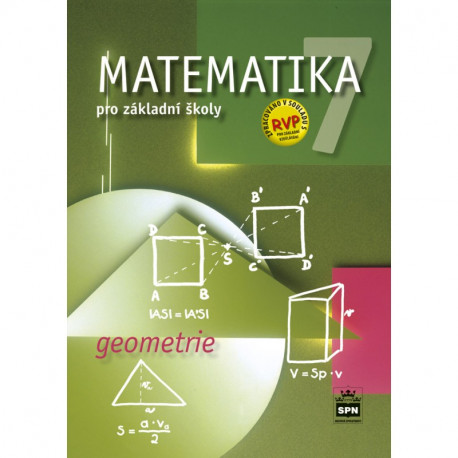 165842 SPN - Matematika pro základní školy 7, geometrie, učebnice