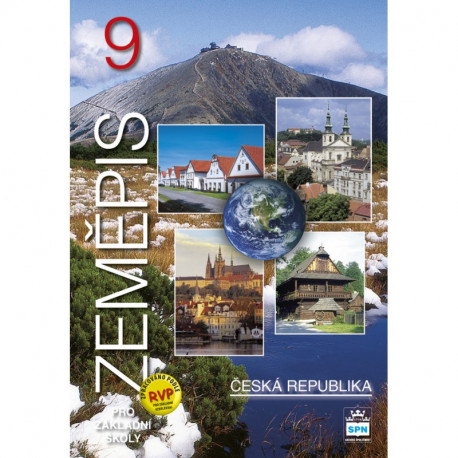 165889 SPN - Zeměpis pro ZŠ 9 – Česká republika, učebnice