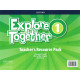 14803 Explore Together 1 Teacher's Resource Pack CZ