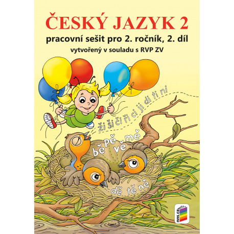 0264 Český jazyk 2, 2. díl - NOVINKA (barevný pracovní sešit)