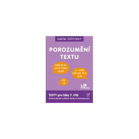 177816 Umím češtinu? - Porozumění textu 7