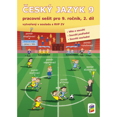 0957 Český jazyk 9, 2. díl (pracovní sešit)