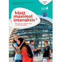 14129 Klett Maximal interaktiv 3 (A2.1) – barevný pracovní sešit + žák. licence (18 měsíců)