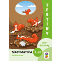 0223 Testíky pro druháky – matematika, 2. díl (barevný pracovní sešit)