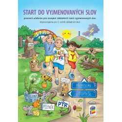 0360 START DO VYJMENOVANÝCH SLOV pracovní učebnice pro osvojení základních tvarů vyjmenovaných slov