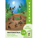 0422 Testíky pro čtvrťáky – matematika, 2. díl (barevný pracovní sešit)
