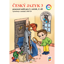 0352 Český jazyk 3, 2. díl (s Rózinkou, barevný pracovní sešit)