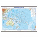 13735 Austrálie a Oceánie - školní nástěnná obecně zeměpisná mapa