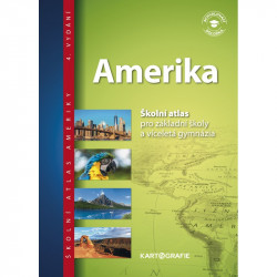 13714 Amerika - školní atlas