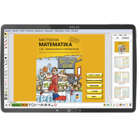 0335T1 MIUč+ Matýskova matematika 3 (7., 8. díl a Geometrie) – školní licence pro 1 učitele na 1 školní rok