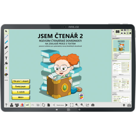 0370T1 MIUč+ Jsem čtenář 2 – školní licence pro 1 učitele na 1 školní rok