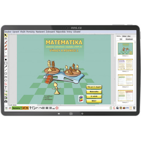 0822T1 MIUč+ Matematika – Výrazy a rovnice 1 – školní licence pro 1 učitele na 1 školní rok