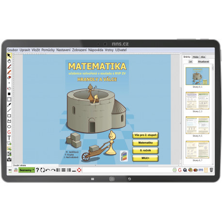 0824T1 MIUč+ Matematika – Hranoly a válce – školní licence pro 1 učitele na 1 školní rok