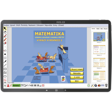 0828T1 MIUč+ Matematika – Výrazy a rovnice 2 – školní licence pro 1 učitele na 1 školní rok