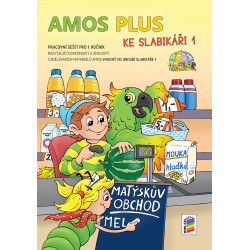 01A52 AMOS PLUS KE SLABIKÁŘI 1 se samolepkami