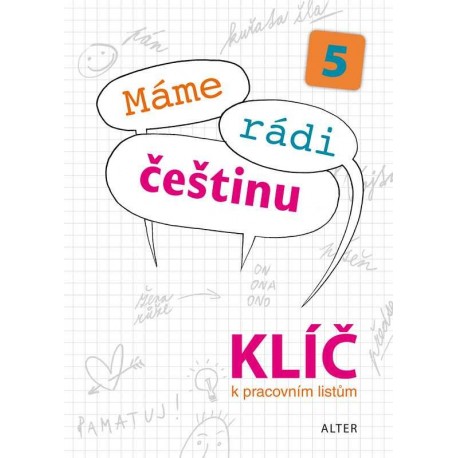 1092974 Alter Klíč k PL Máme rádi češtinu